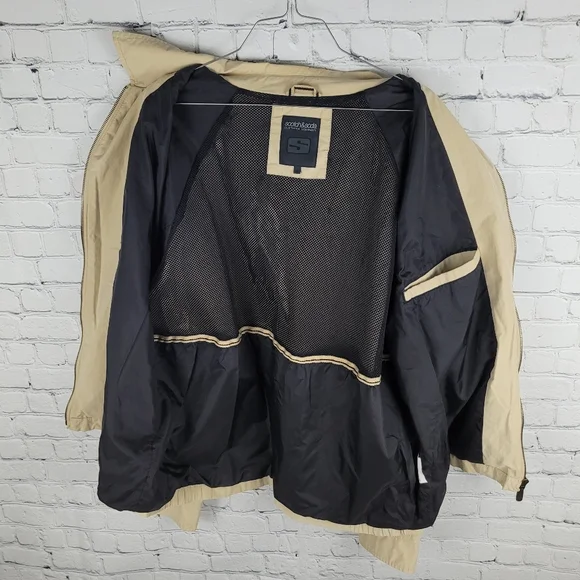 SCOTCH & SODA | light canvas zip mesh lined jacket - Picture 3 of 8